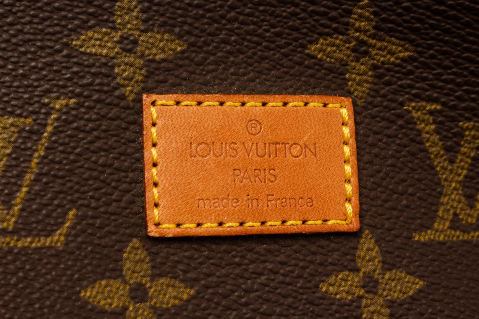 Louis Vuitton Brown Monogram Canvas Saumur 35 Shoulder Bag