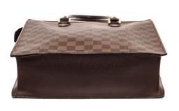 Louis Vuitton Brown Damier Ebene Venice Sac Plat Bag