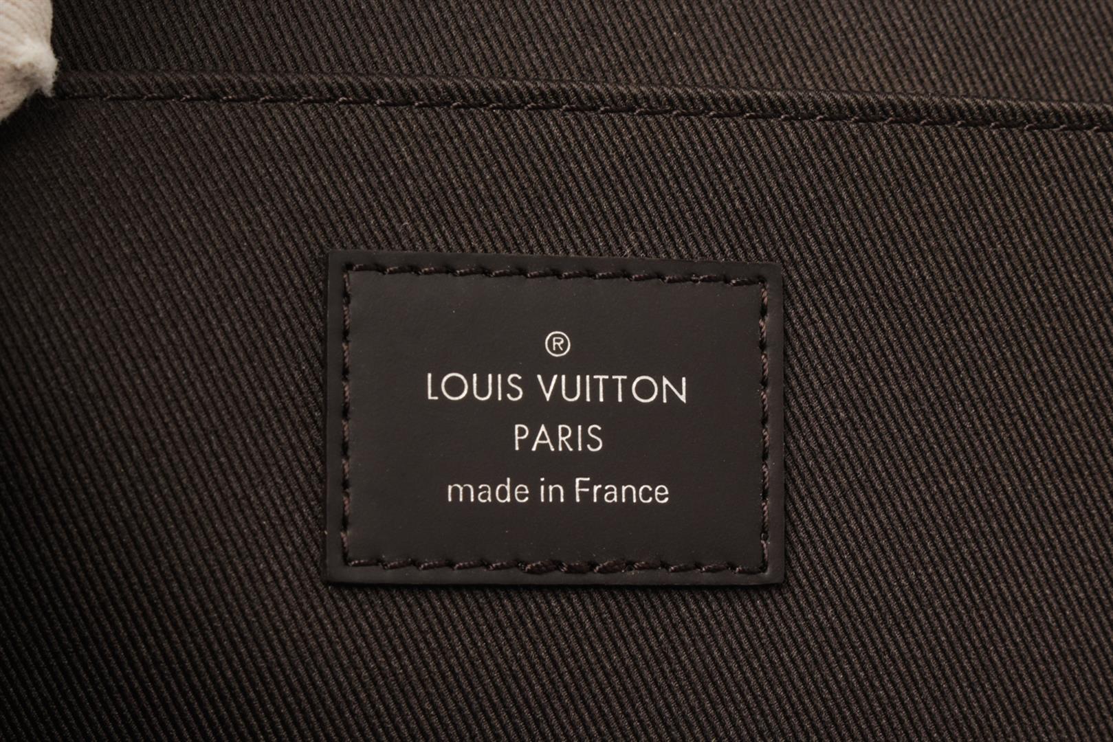 Louis Vuitton Brown Damier Ebene Lion Chapman Pochette Jour GM