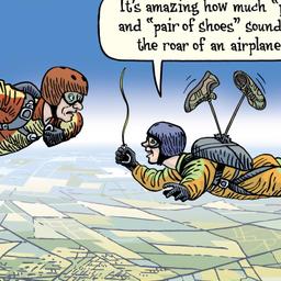 Parachute by Bizarro