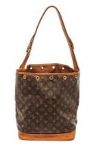 Louis Vuitton Brown Monogram Canvas Noe Shoulder Bag