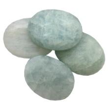 52.12 ctw Oval Cabochon Aquamarine Parcel