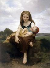 William Bouguereau - The Elder Sister