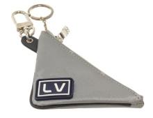 Louis Vuitton Gray Monogram Canvas Triangle Key Pouch