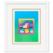 Sailboat East on Blends by Peter Max