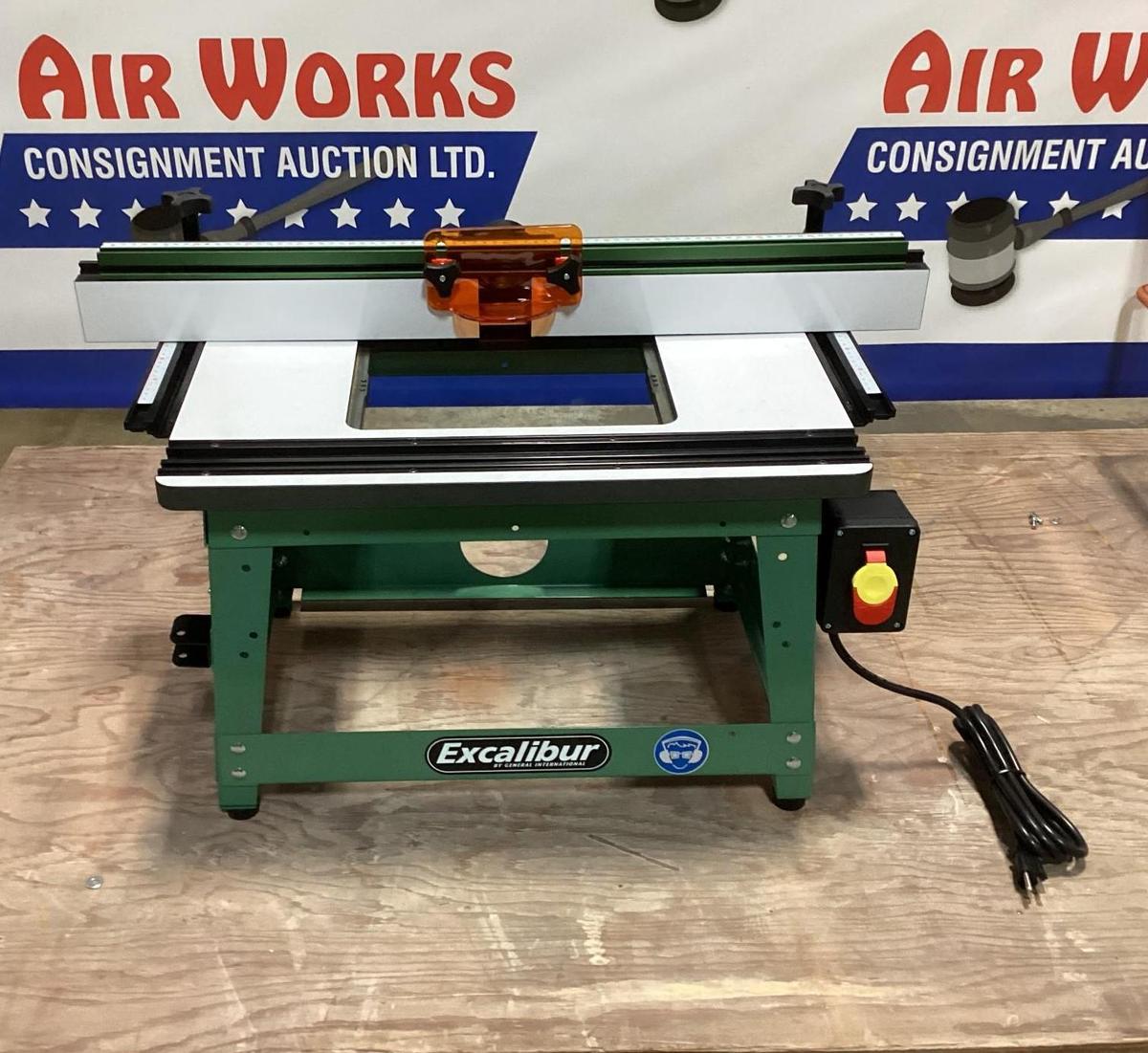 New Unused Excalibur Benchtop Router Table