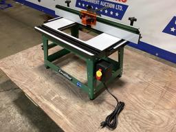 New Unused Excalibur Benchtop Router Table