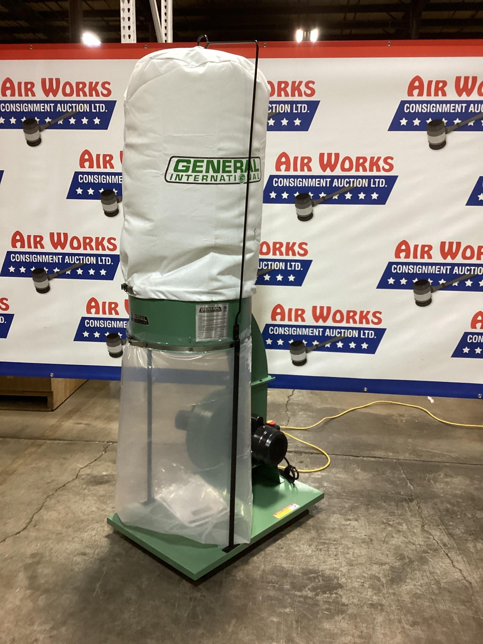 New Unused General Model 10-105A Dust Collector