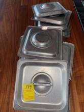 ASSORTED STEAM PAN LIDS