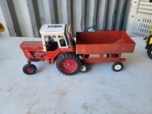 Metal Ih Precision Toy Tractor With Red Metal