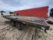 16 Ft Dual Axle Utility Trailer