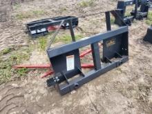 Skid Steer Bale Spear, Landhonor, Unused