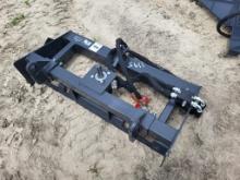 Skid Steer 3 Point Hitch Adapter, Landhonor, Unused