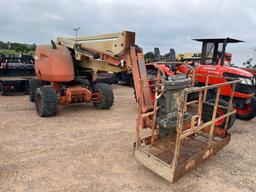 JLG Man Lift - Diesel Engine Ground & Basket Controls Runs & Works