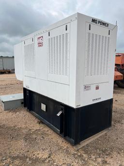 2007 Multi-Quip Model MZP1501V Industrial 135 KW Generator with 275 gallon fuel cell, Iveco turbo