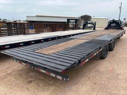 2023 102"X38' Maxx-D Hydra-Tail Trailer with 12' Hydratrail, Hydraulic Jacks, Winch Plate and 5