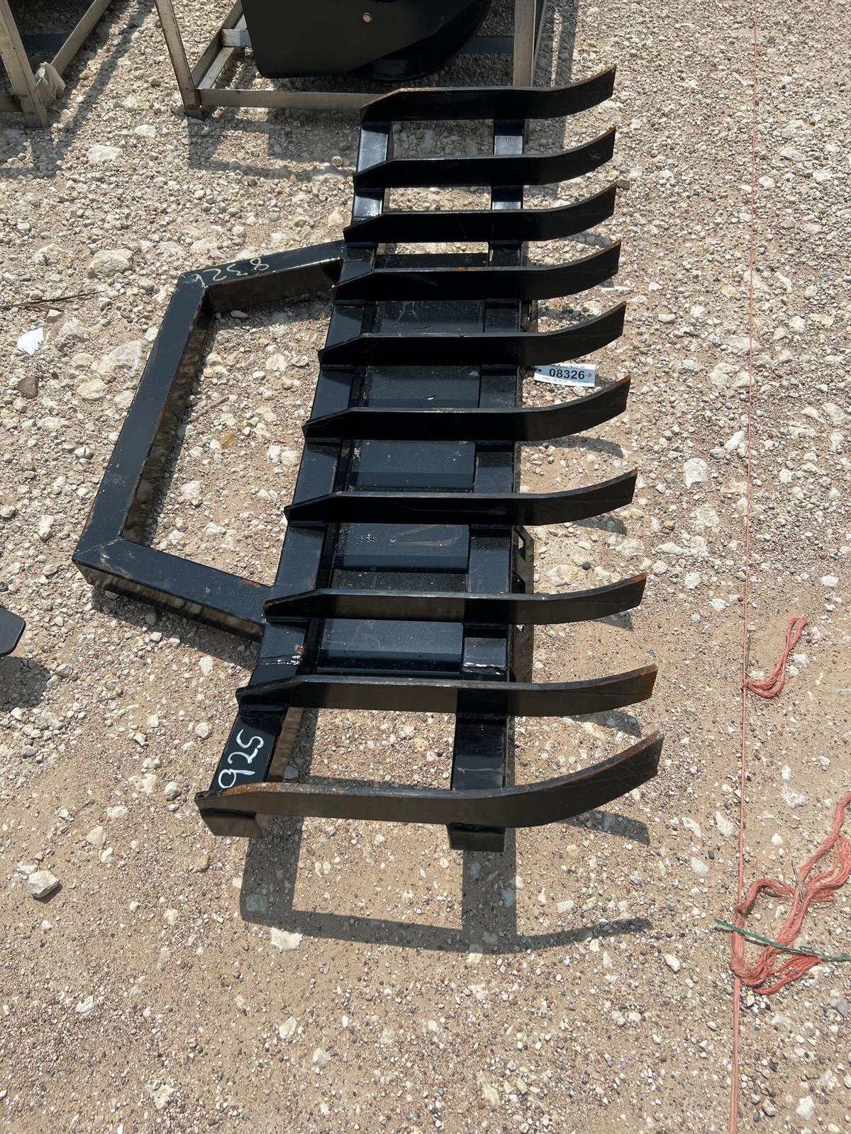 68" Brush Rake for Skid Steer