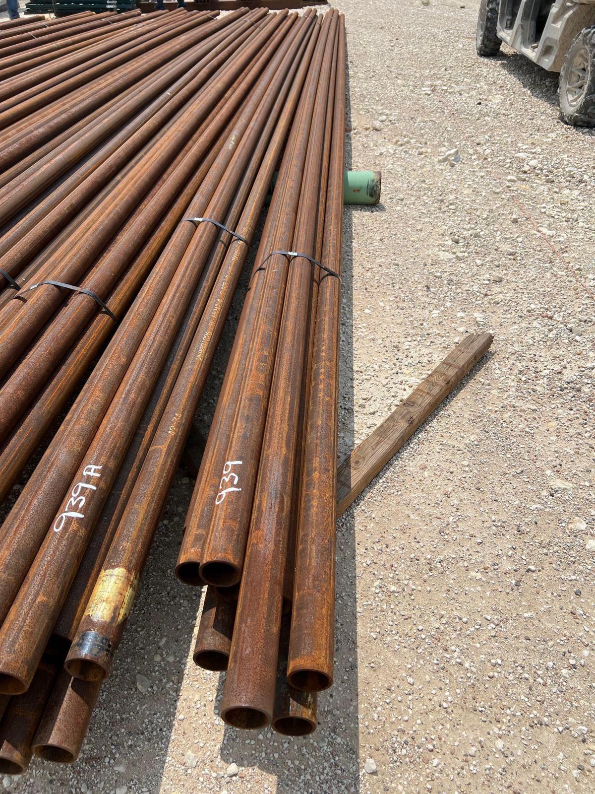 330' of 2 7/8"OD X 33' Pipe (10 Joints) - SOLD BY THE FOOT 330 TIMES THE MONEY MUST TAKE ALL