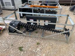 Unused Wolverine 72" Sickle Bar Mower for Skid Steer