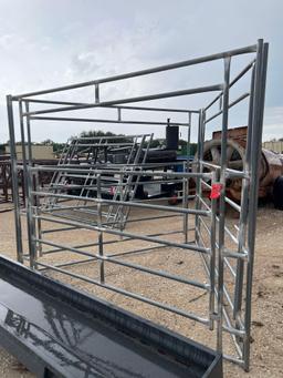 10' Galvanized Bow Gate - ONE PER LOT