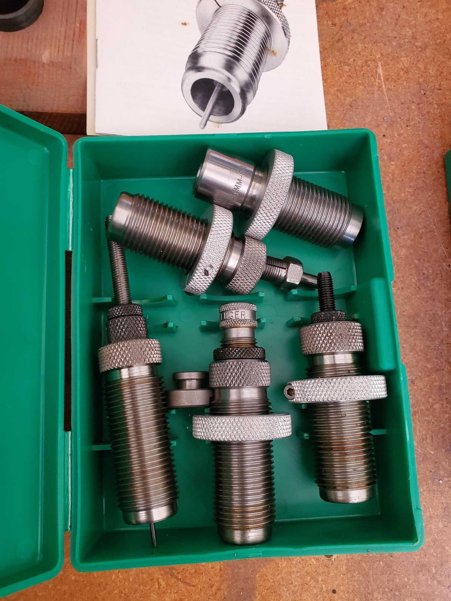 6 RCBS RELOADING DIES AND KINETEC PULLER