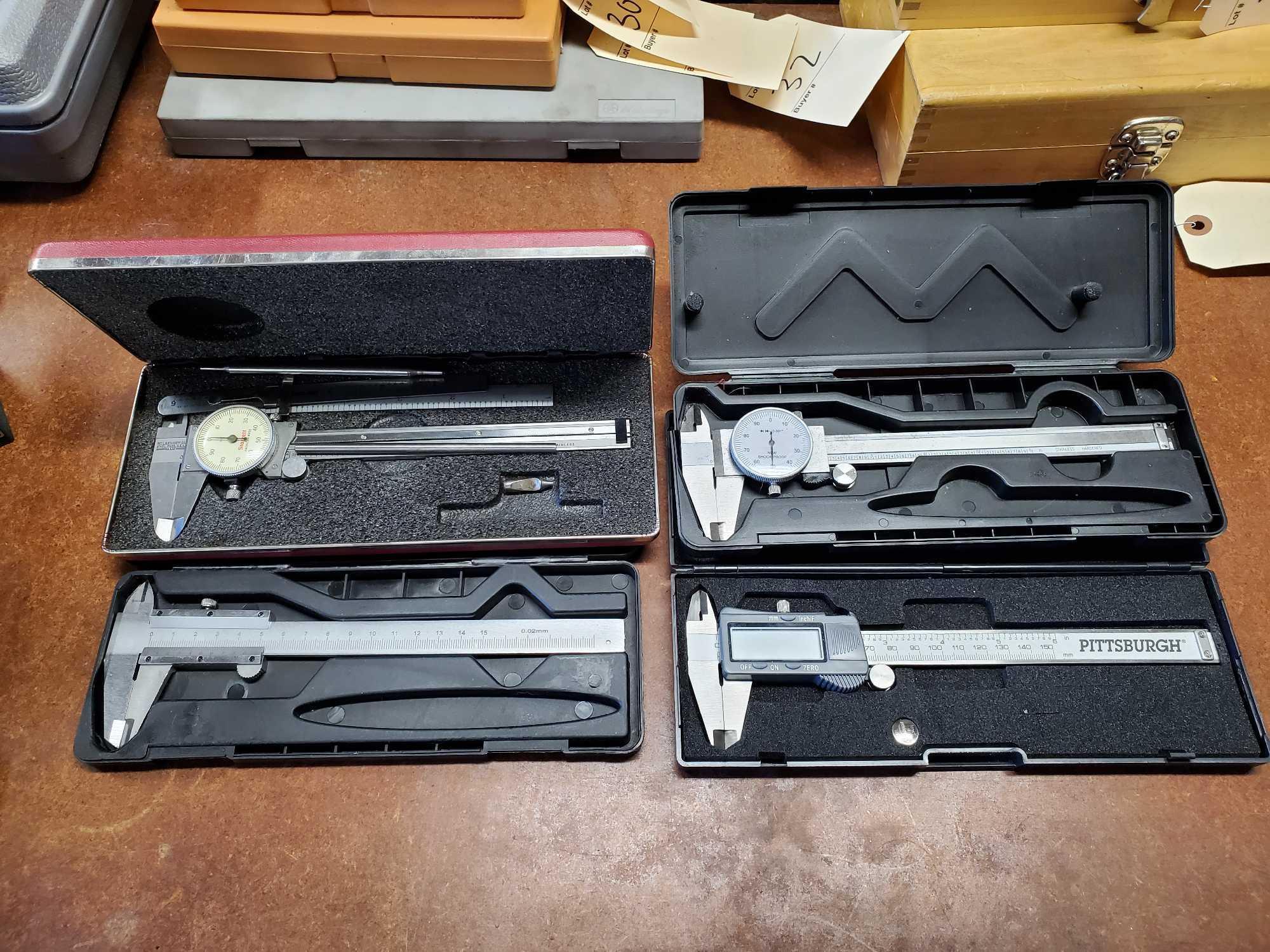 STARRETT AND PITTSBURGH CALIPERS