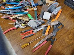 BOX FULL OF HAND TOOLS