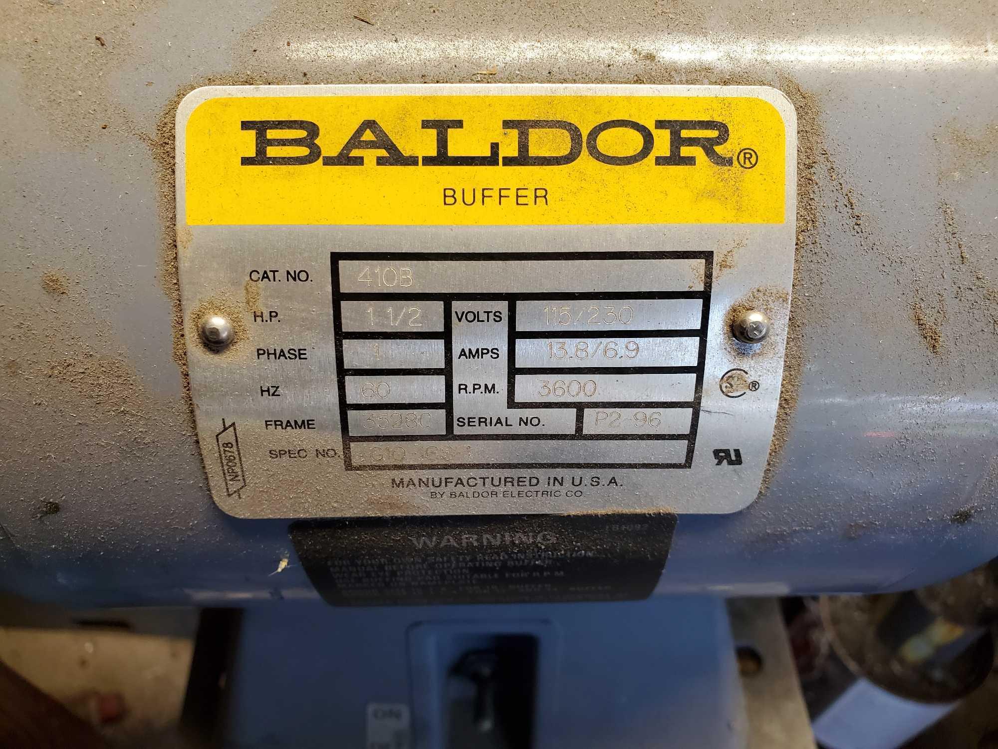 BALDOR 410B BUFFER WITH STAND