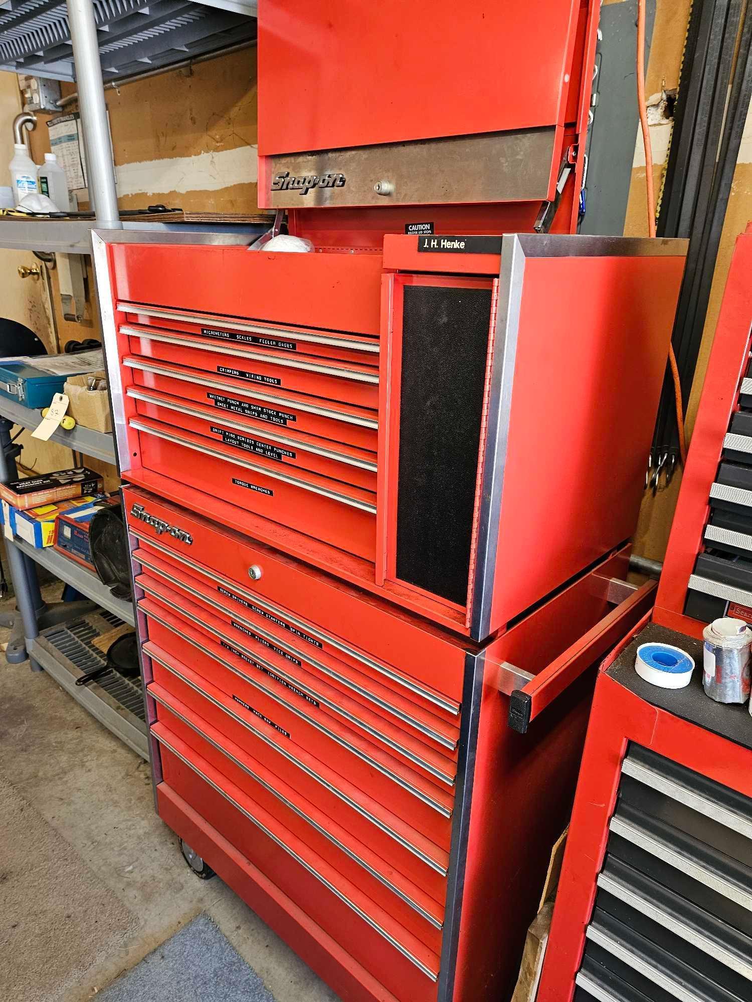 SNAP ON ROLLING TOOL CART