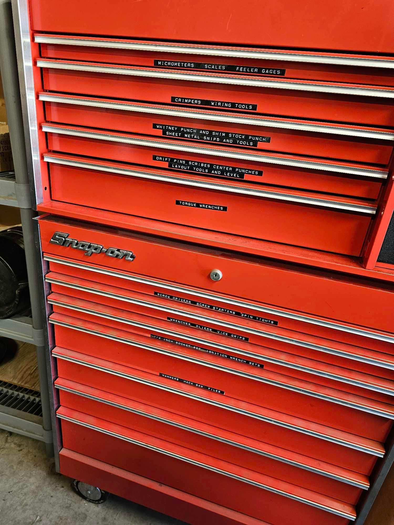 SNAP ON ROLLING TOOL CART