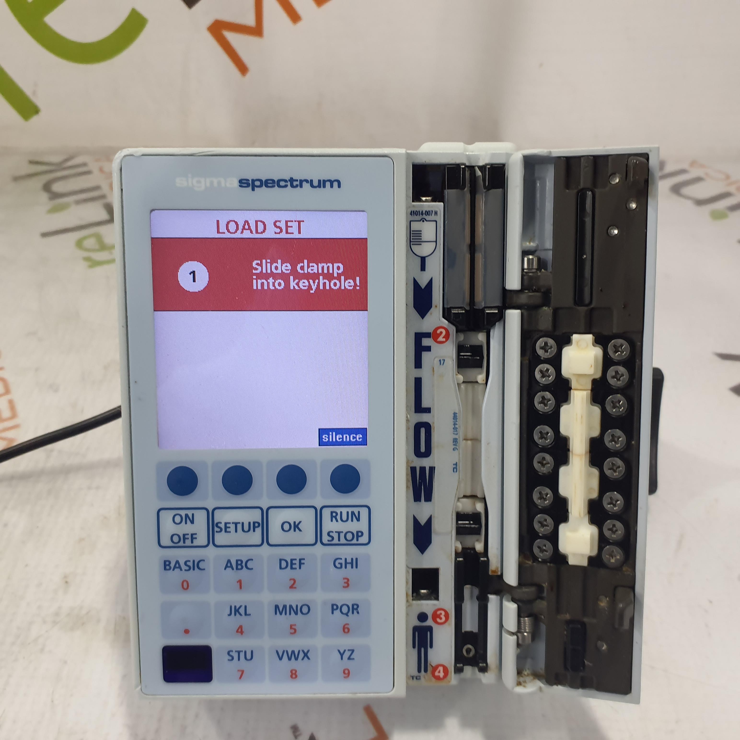 Baxter Sigma Spectrum 6.05.13 with Non-Wireless Battery Infusion Pump - 378815