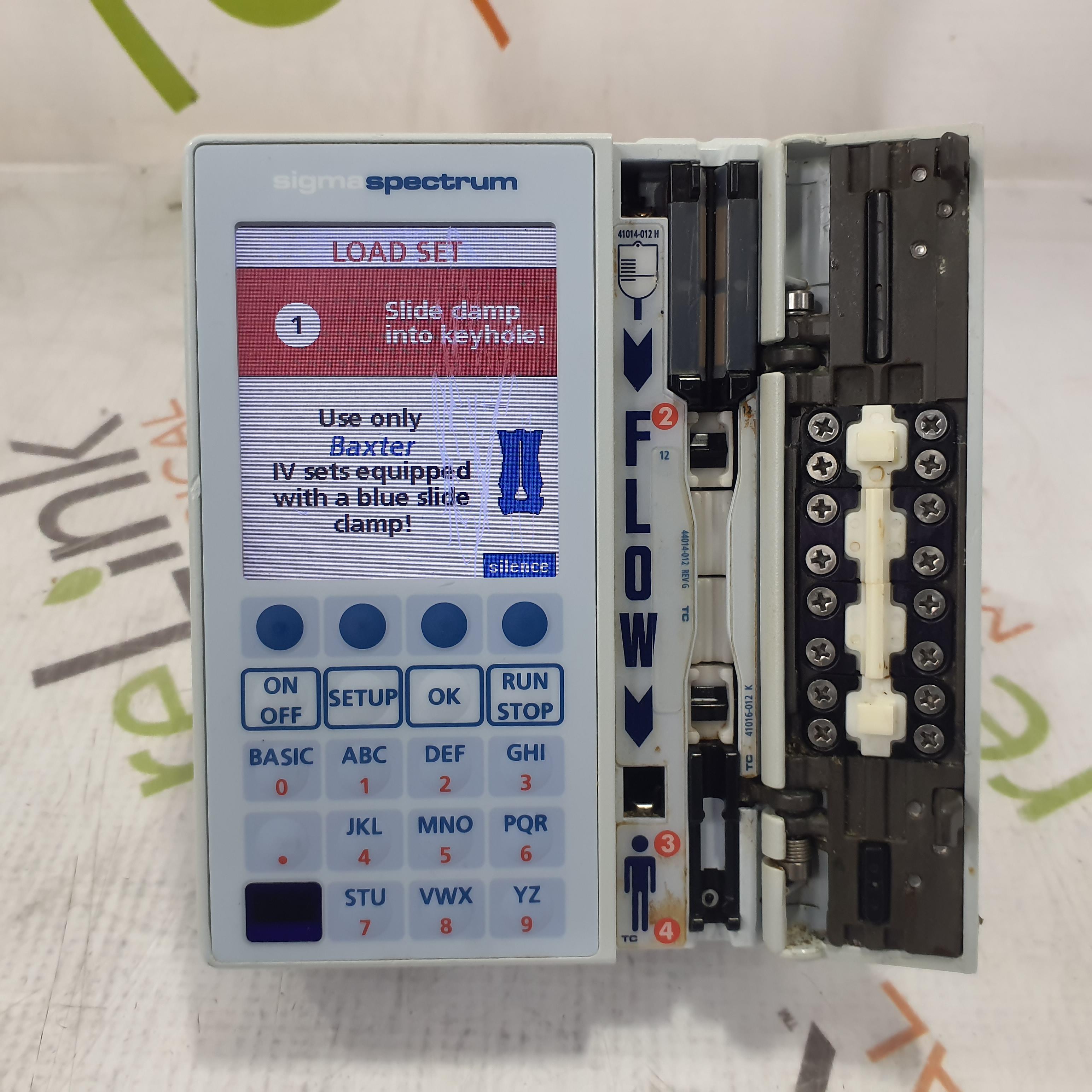 Baxter Sigma Spectrum 6.05.13 without Battery Infusion Pump - 379467