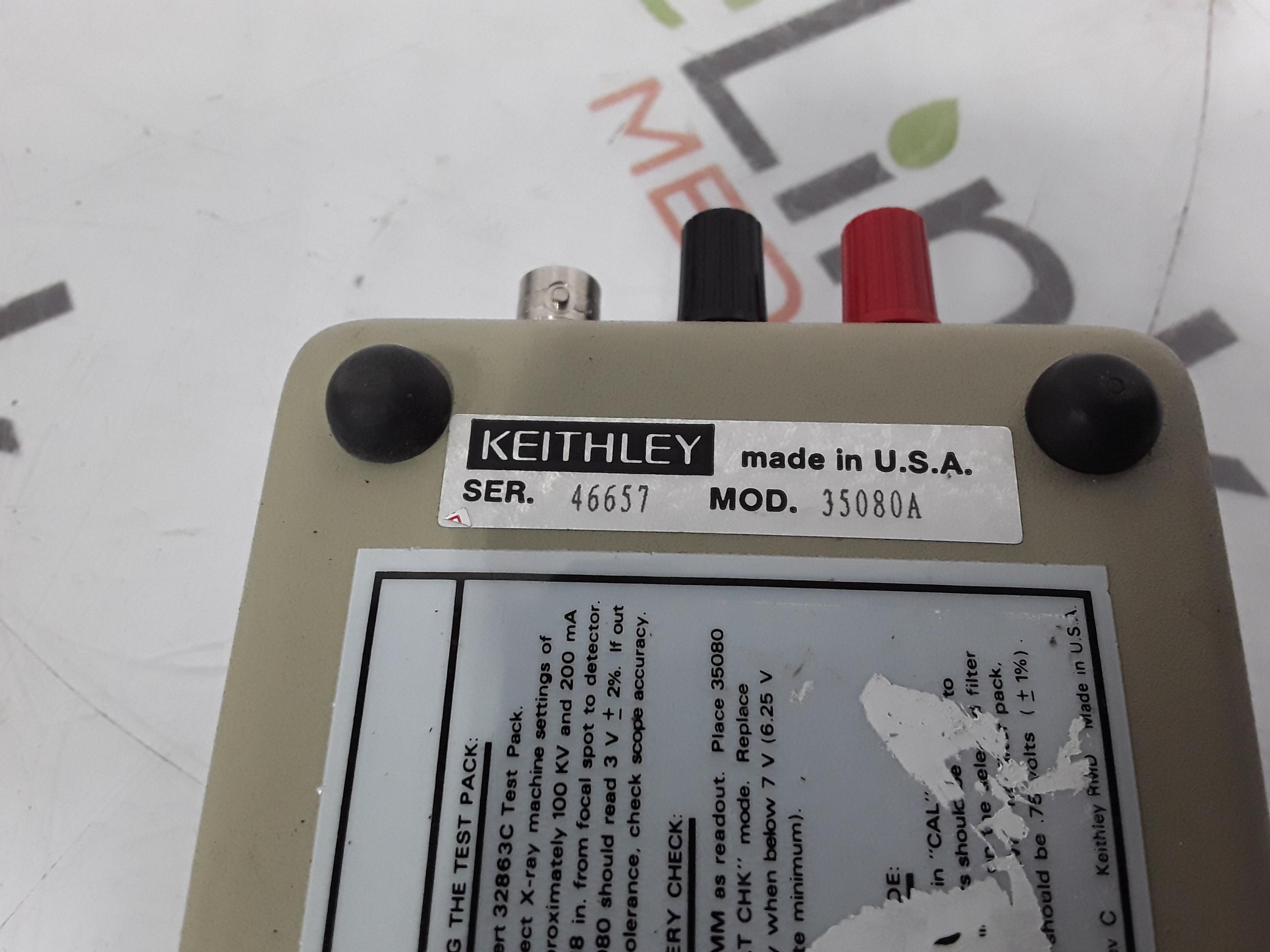 Keithley Instruments 35080A kVp Divider Xray Meter - 366224