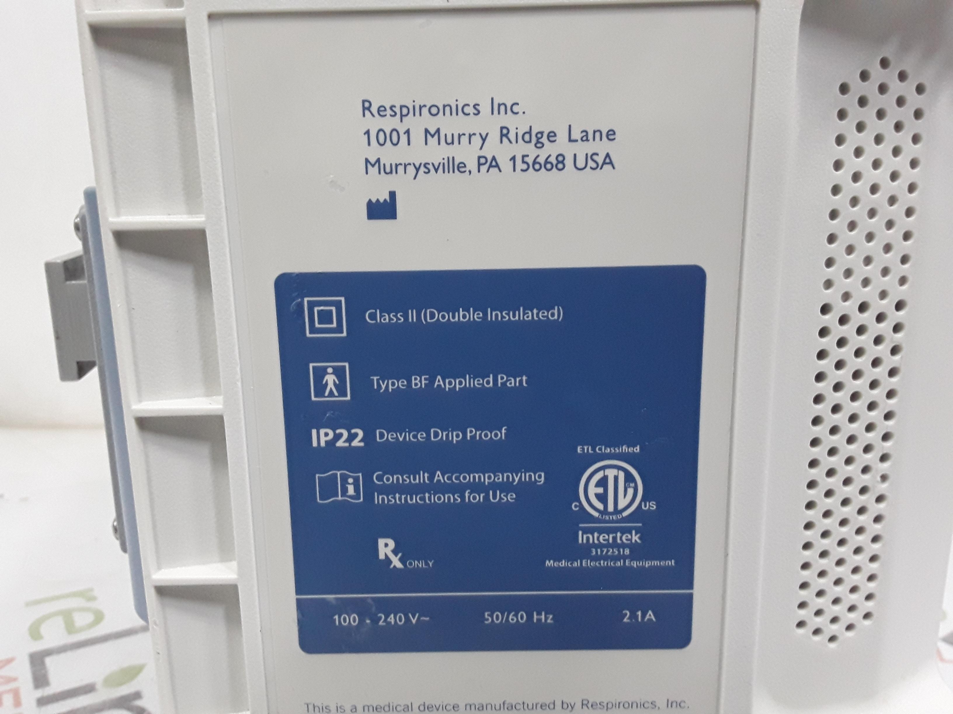 Respironics Trilogy 200 Ventilator - 375864