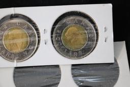 "3" 1990 Canadian Coins