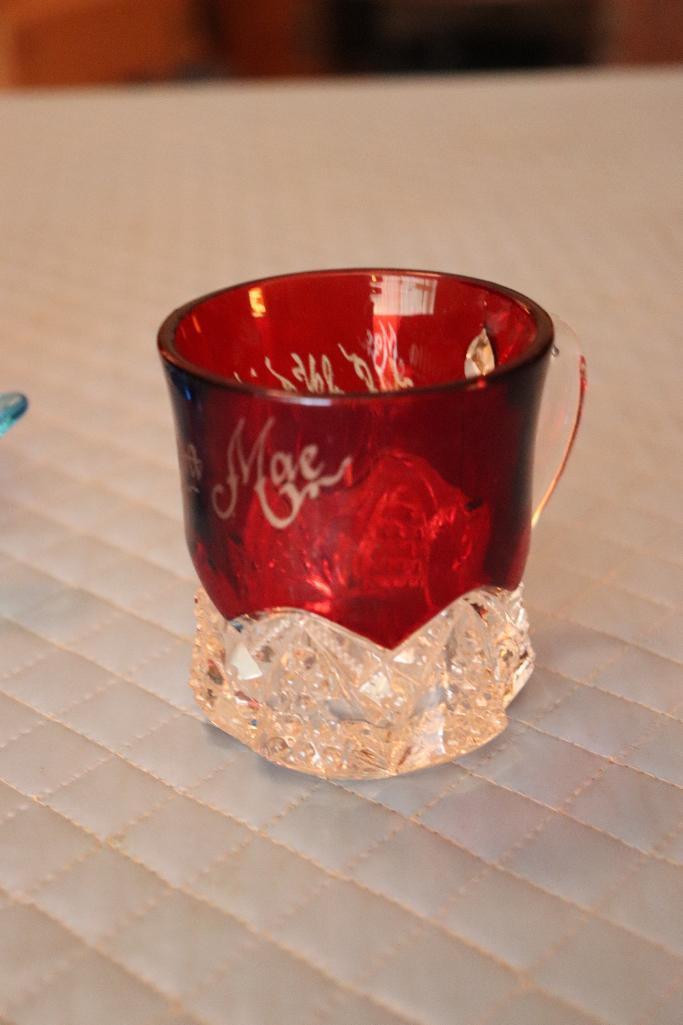 Small Glass, Including STL 1903 World Fair, Goblet and 1904 Cup and other misc.