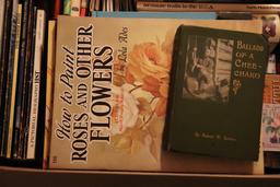 Large collection of books including classic car, gardening etc.