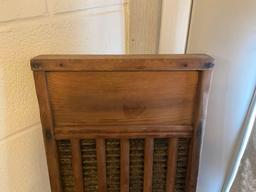 Keystone #120 food chopper &Top Notch washboard