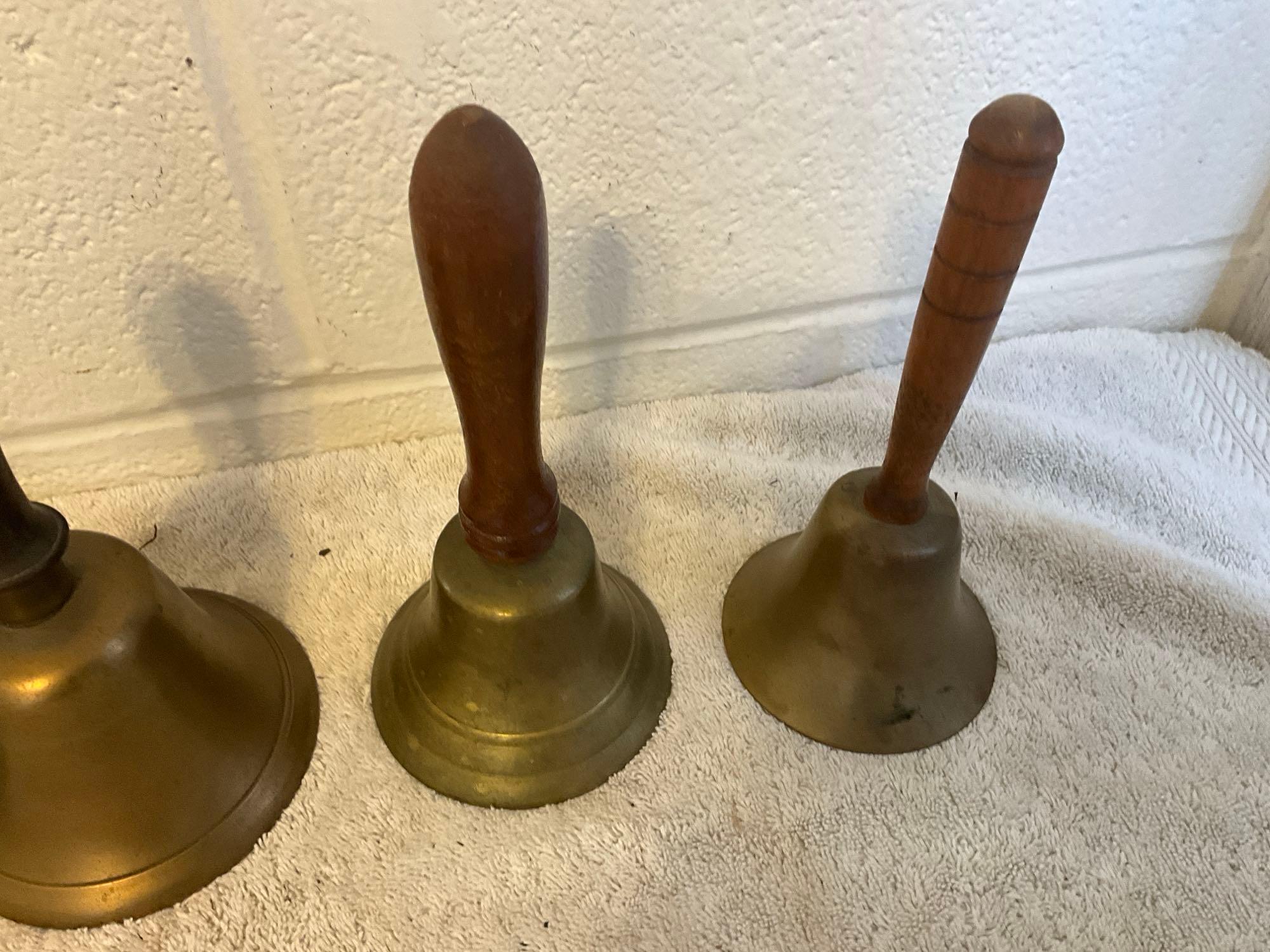 (4) brass bells