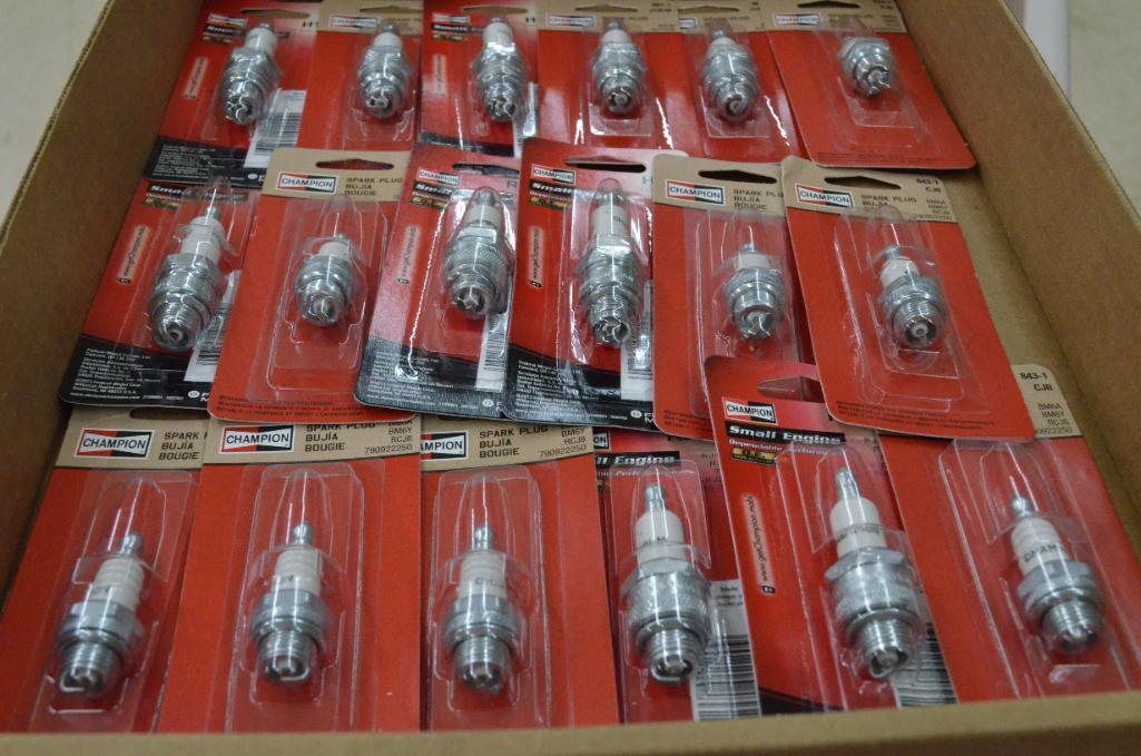 Quantity of New Engine Spark Plugs