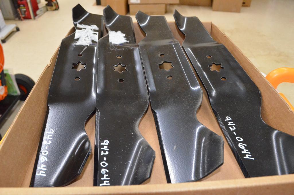 (4) Brand New Lawn Mower Blades