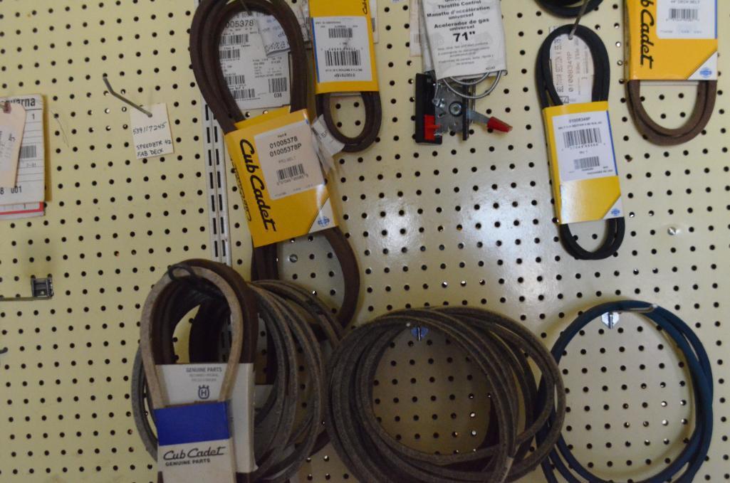 Large Quantity of Lawn Mower Belts