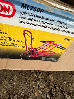 Oregon Lawn Mower Lift Capacity 750lbs