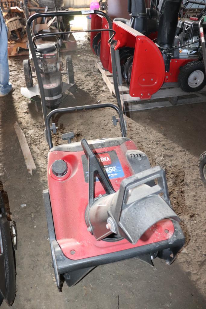 (2) Toro Snow Blowers