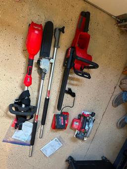 LOT OF MILWAUKEE BATTERY OPERATING TOOLS