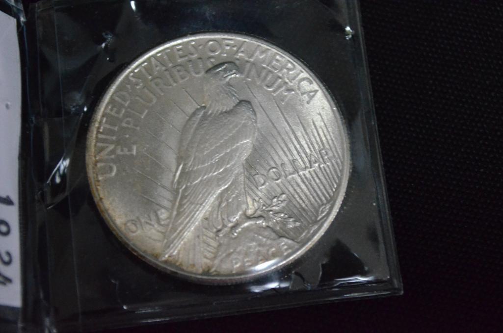 1924 Silver Peace Dollar