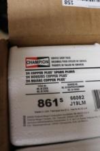 4 BOXES OF 24 CHAMPION COPPER PLUS SPARK PLUGS