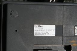 Brother P-Touch Label Makers Model PT-1800 2 Units with hard cases