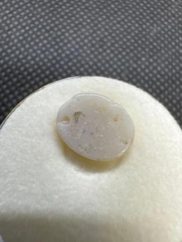 Beautiful White Opal Gemstone 1.55 Ct