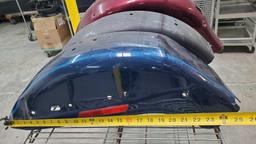 Lot of 5 Harley Davidson fenders